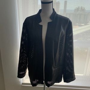 CHICO Black open Blazer